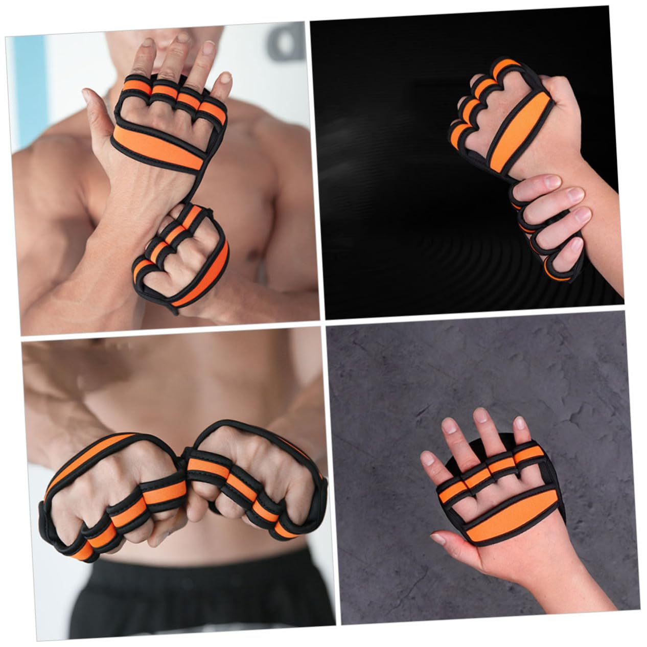 BESPORTBLE 3pares Guantes De Gimnasio para Mujer Transpirables y Antideslizantes para Levantamiento De Pesas y Entrenamiento Práctico Agarre Mejorado y Diseño Abierto para Comodidad