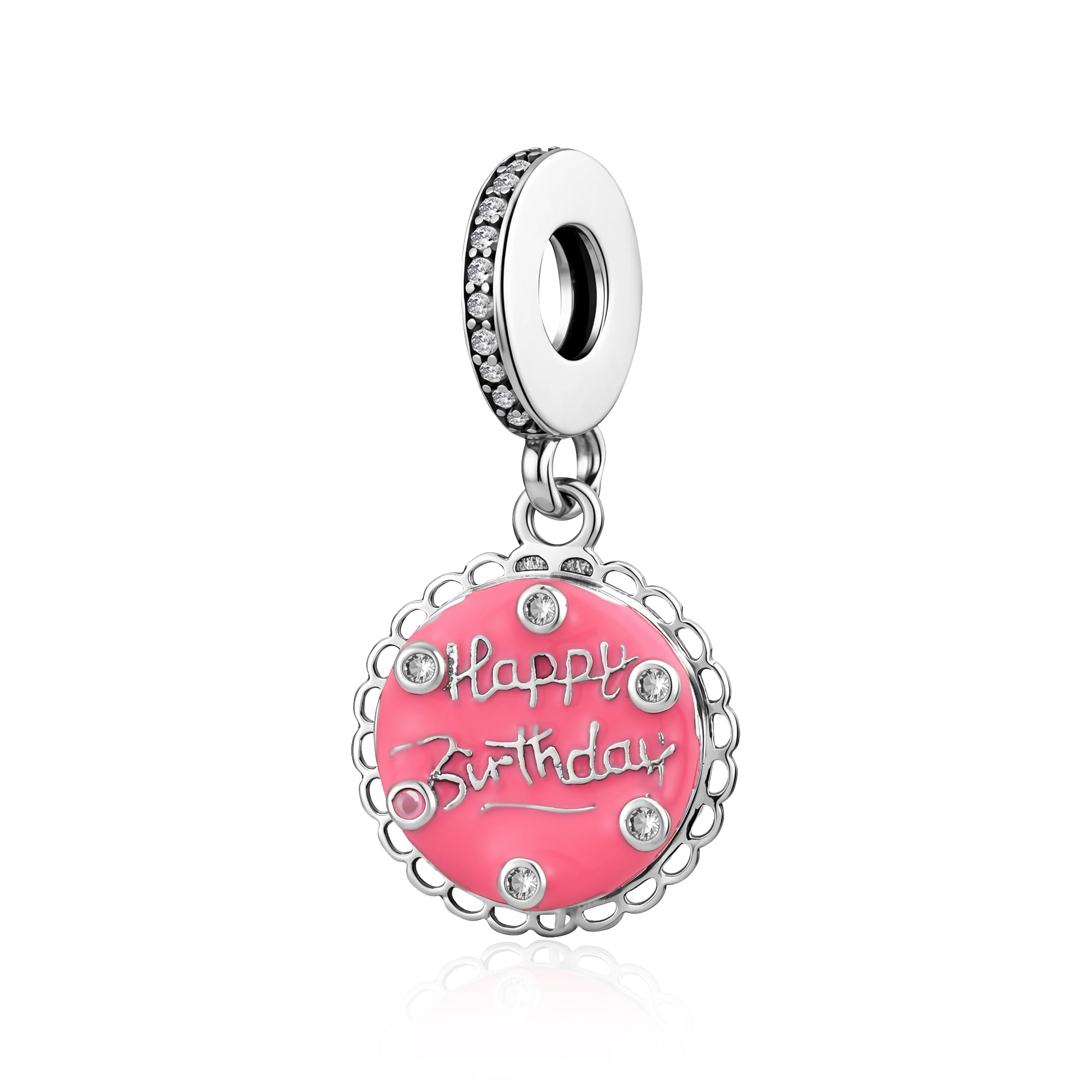 LMLMECREA Kronen Charms Anhänger 925 Sterling Silber Königin
