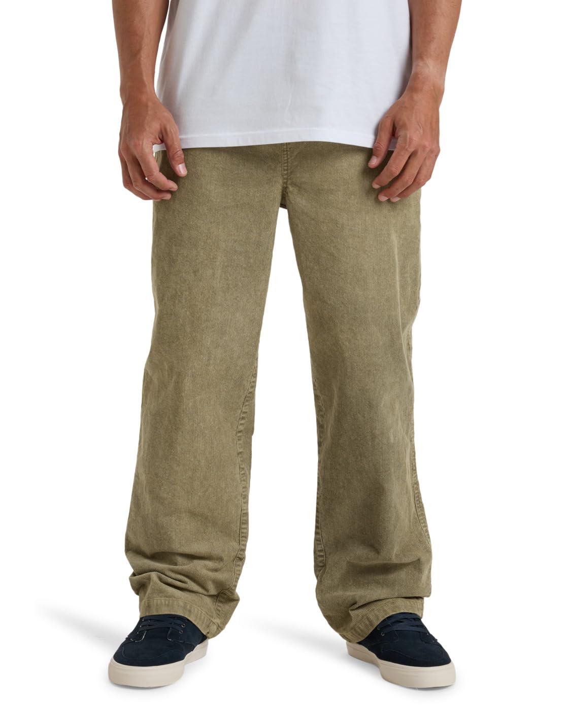 Billabong Elastic Waist Pants Larry Cord Pant Men's Brown L