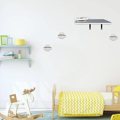 Miniatura 7 de Hamaca para gatos con 3 escalones y 2 estantes de comida para gatos estantes para gatos montados en la pared estante de pared para gatos estantes