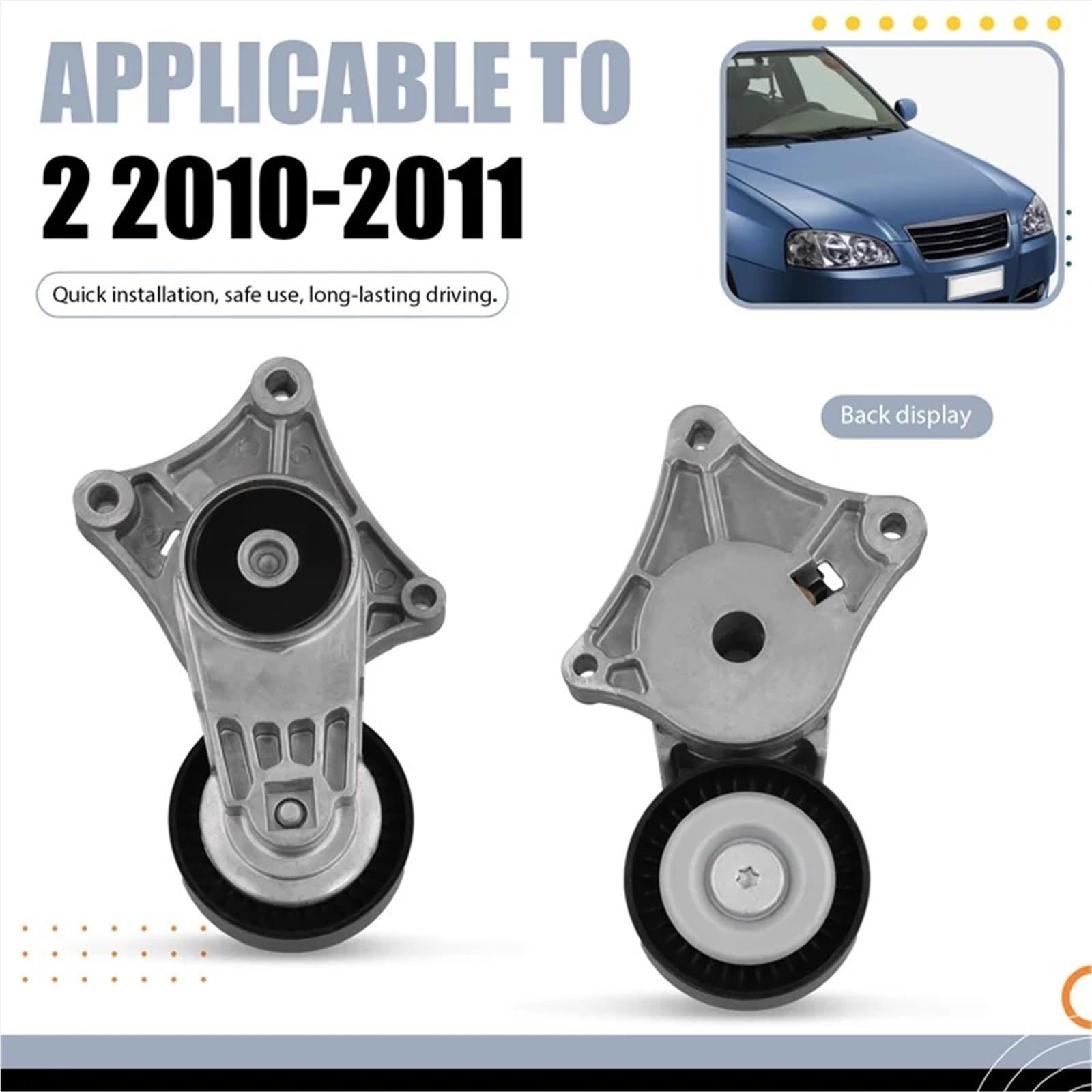 Tendicinghia Per Chery Cowin 2 Fulwin 2002-2013 Car 118111200BA A118111200BA Puleggia Tendicinghia