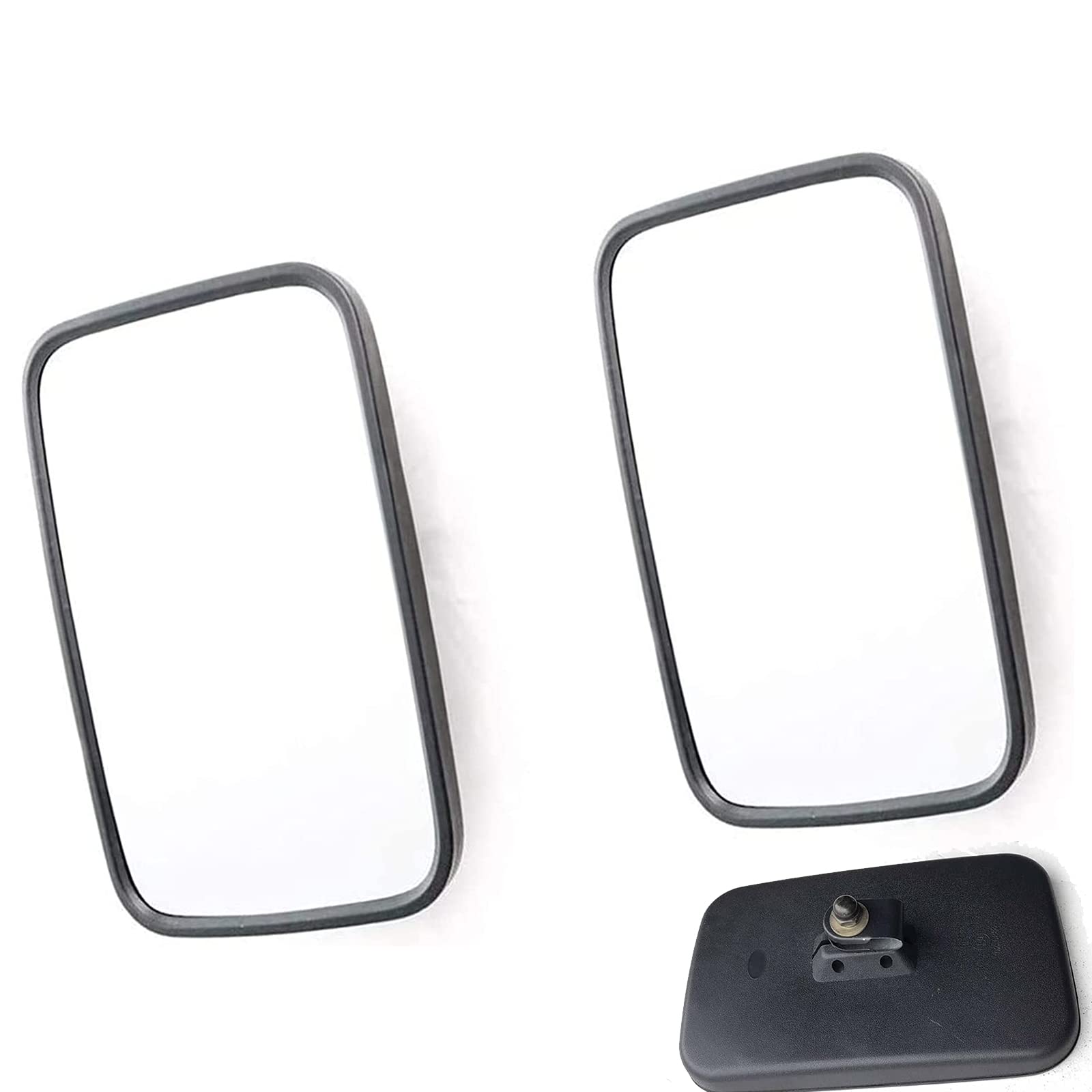 Van 2 Pack GM Traktorspiegel 255 X 163 Mm LKW Wohnwagen Traktor Bagger Baumaschinen Landwirtschaft Schwarzer Spiegel