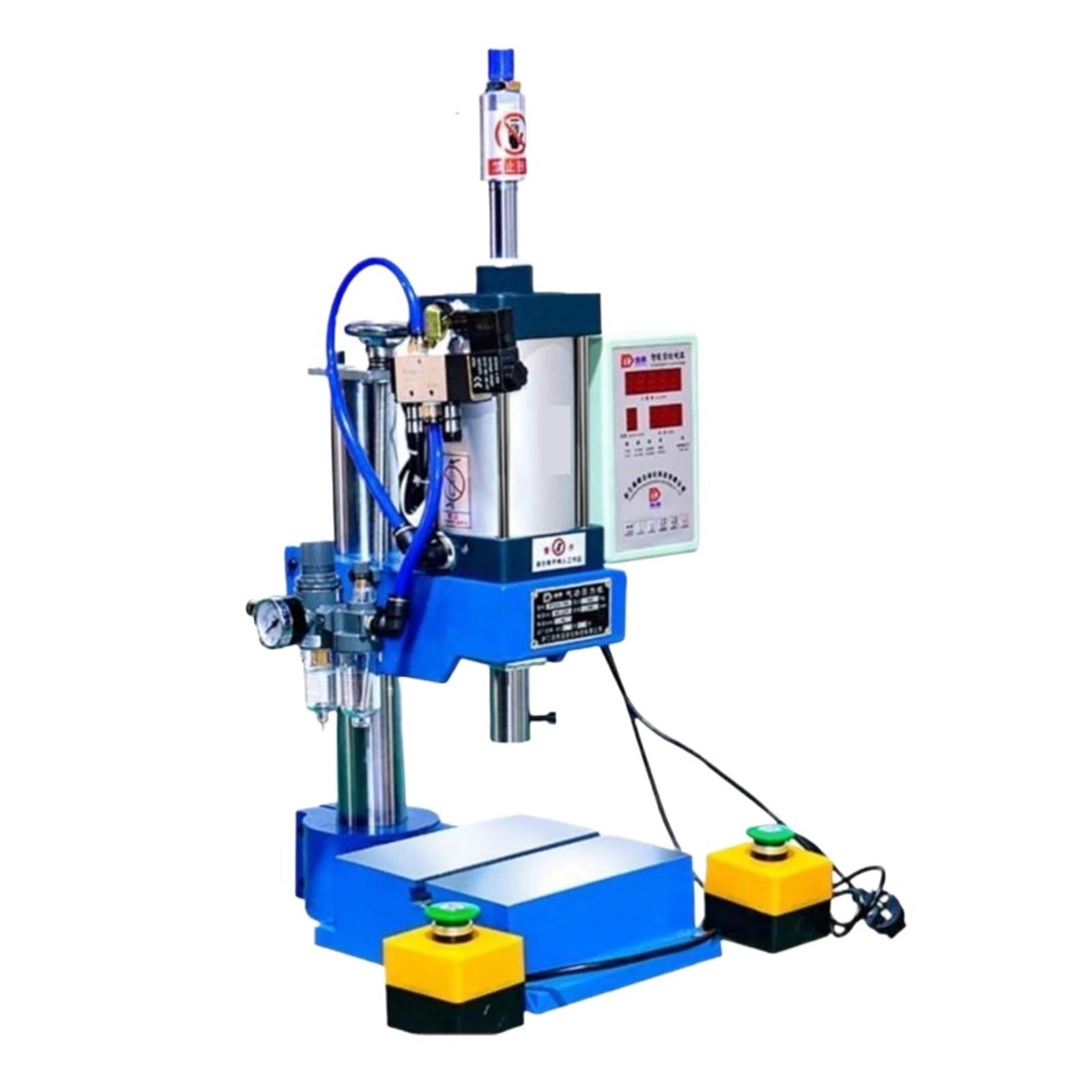 LNHHG Pneumatic Punching Machine 200kg Single Column 63 Type Bench Press Small Gas Spleen High Precision Riveting Machine(Orb)