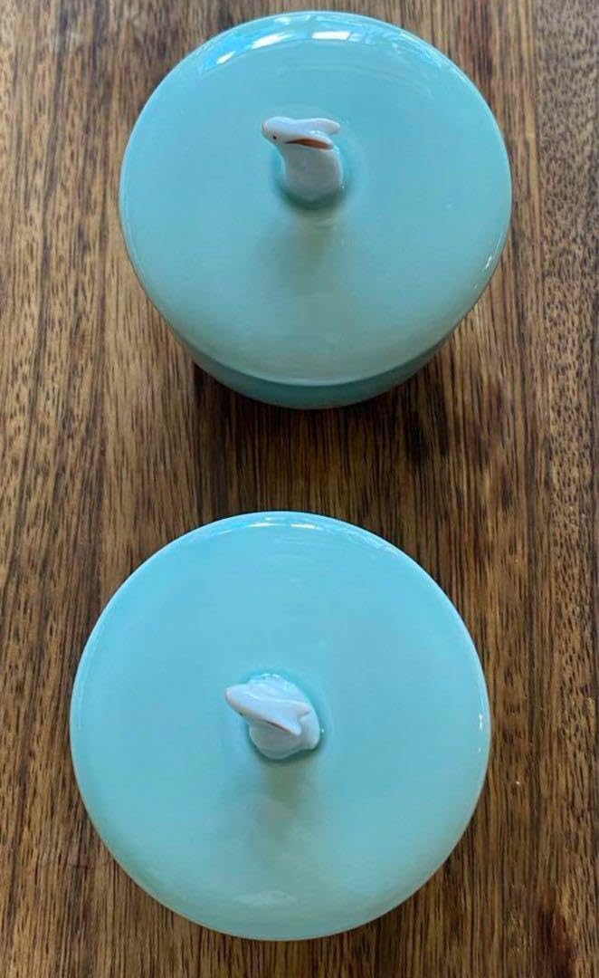 深川製磁 六歌仙 湯呑み 菊中割和皿揃 舟型茶托白 菓子皿 銘々皿