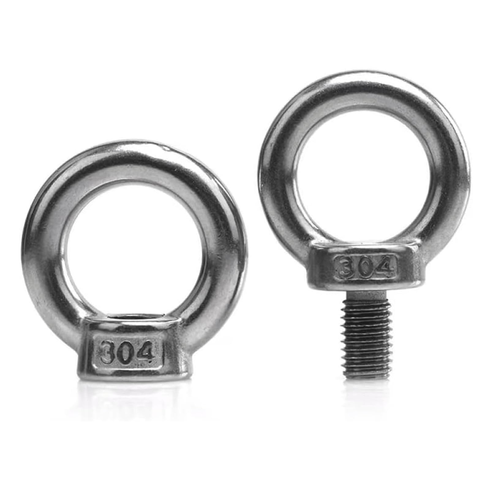 bulloni a occhiello, Bullone a occhiello di sollevamento Dado a occhiello di sollevamento Dado a occhiello Bullone a occhiello 5 pezzi Dado a occhiello Dadi a occhiello di sollevamento in acciaio inos