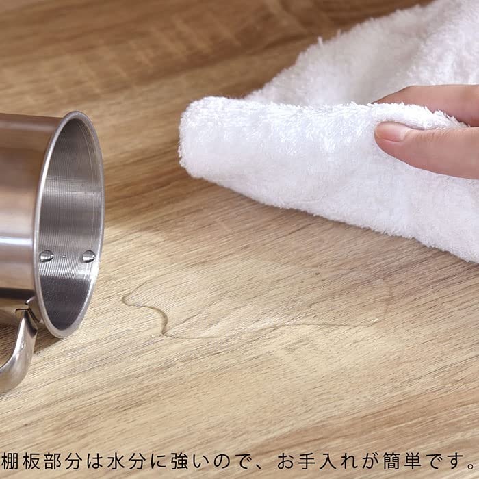 Amazon｜レンジ台 レンジラック 幅59cm 大型レンジ対応 食器棚 スリム 