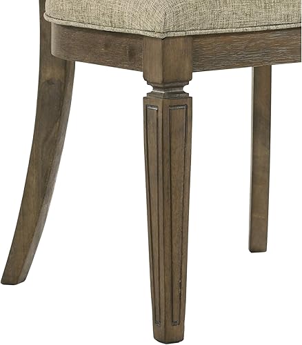 Miniatura 8 de Sillas de comedor para mesa de habitación y sillas de asiento para cocina, sillas laterales tradicionales con respaldo de escalera, juego de 2 para