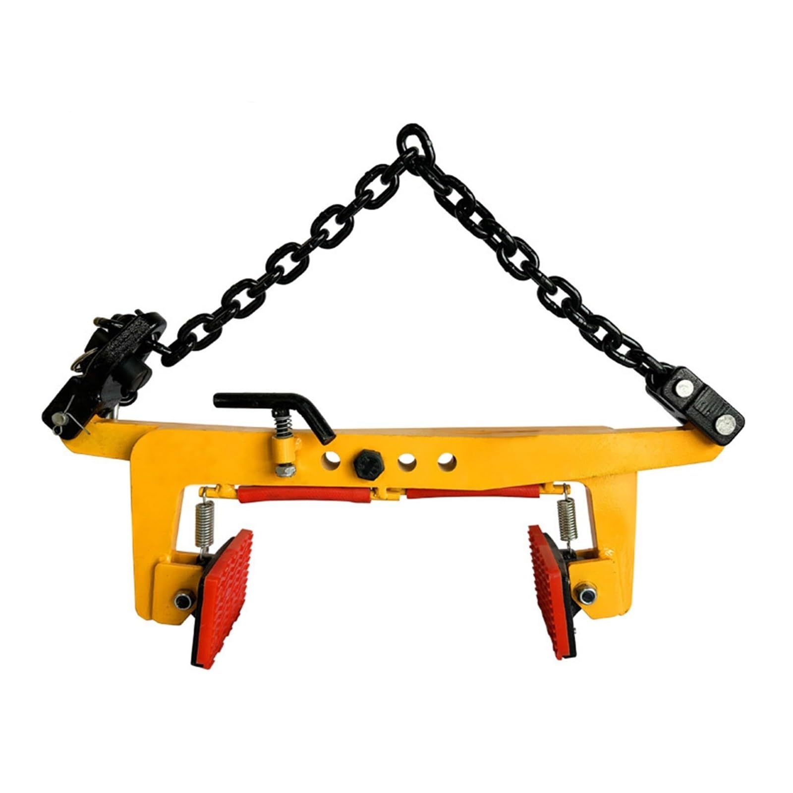 Lifting Clamp Granite Slab Lifting Clamp Adjustable Granite Curb Clamp for Marble Concrete Blocks Slate Sheets Curb Stones(50in)