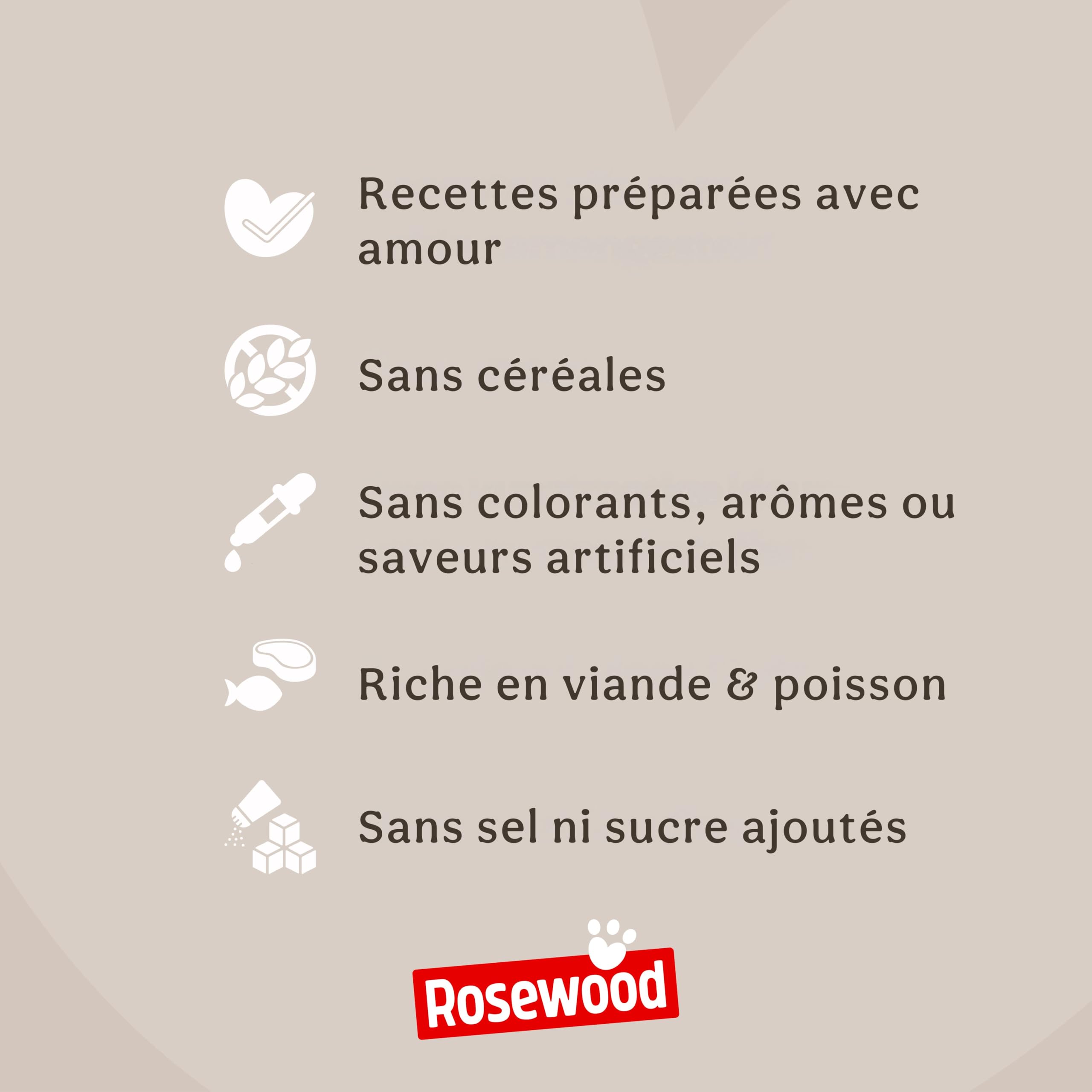 Rosewood Chewy Bones Canard Medium – Friandise à mâcher pour Chien, Peau de bœuf avec Canard, Aide aux Soins dentaires, sans additifs artificiels, 80 g