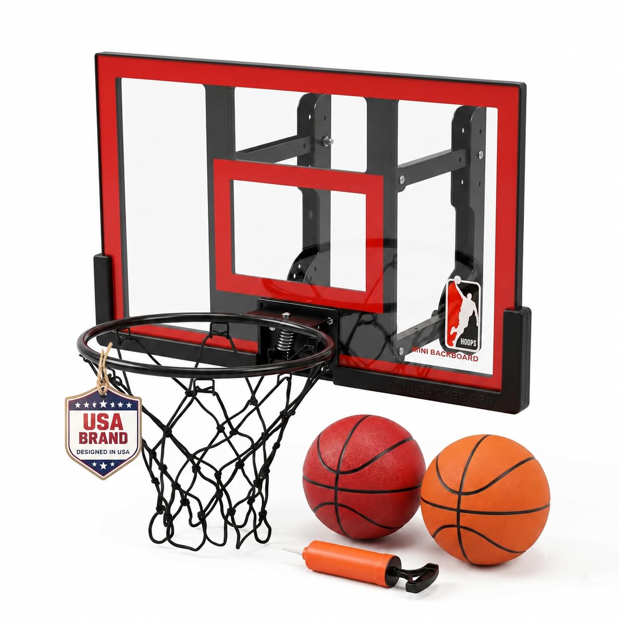 Efficraft Wall Mount Mini Basketball Hoop Set