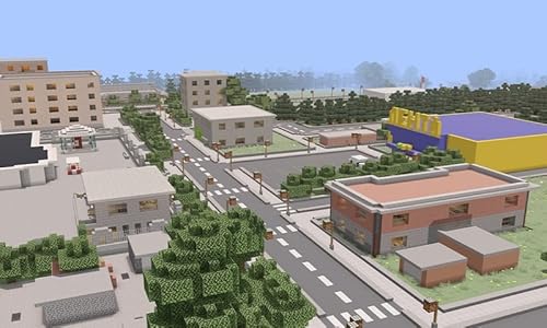 Hlebni City Map for Minecraft Pe