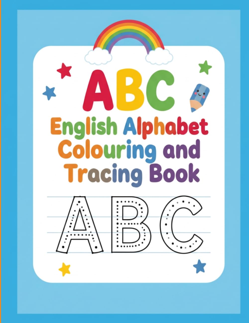 English Alphabets Coloring and Tracing book