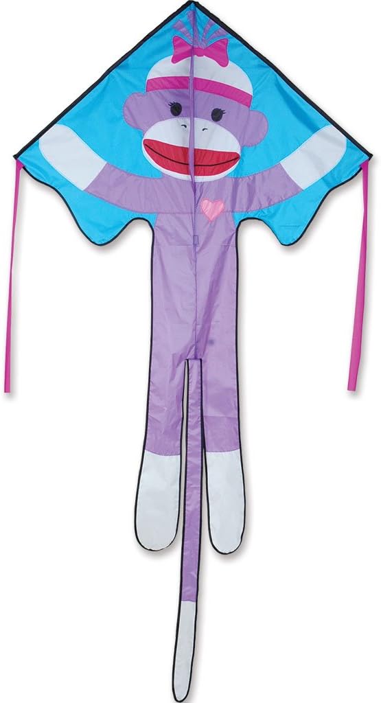 Premier Kites Large Easy Flyer Kite - Girly Monkey