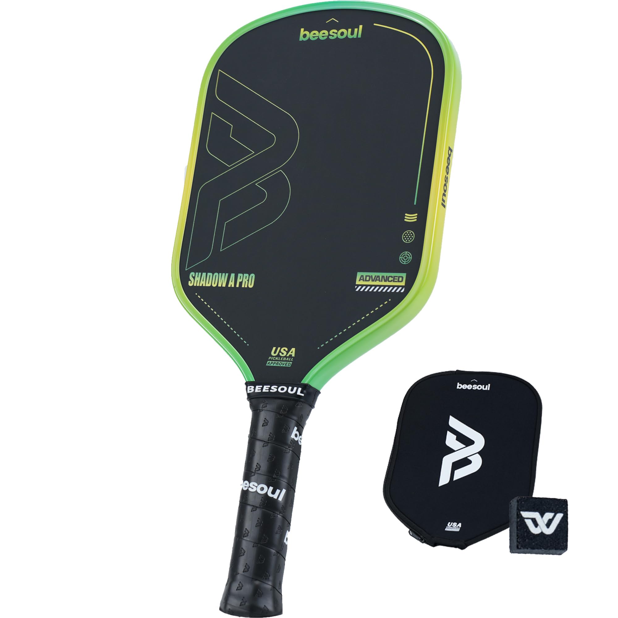 Amazon.com: BEESOUL Pickleball Paddle - T800 Carbon, Foam Edge