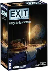 Jogo de Tabuleiro Exit O Legado do Professor Devir