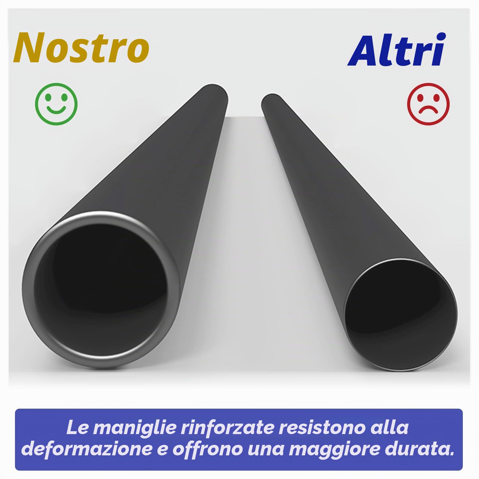 Masthome 36 pollici commerciale Dust Mop con telaio in alluminio | Manico regolabile da 152,4 cm, 2 diversi cuscinetti in tessuto per hotel, magazzini, garage