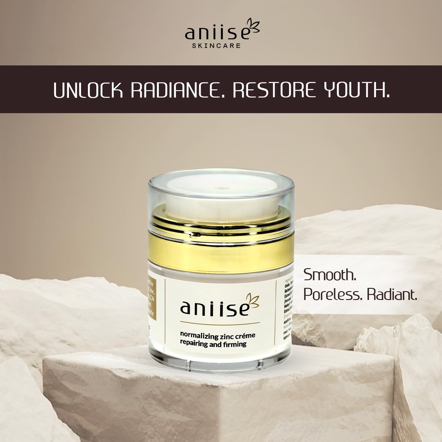 Amazon.com: Aniise Normalizing Zinc Face Cream – Oil Control