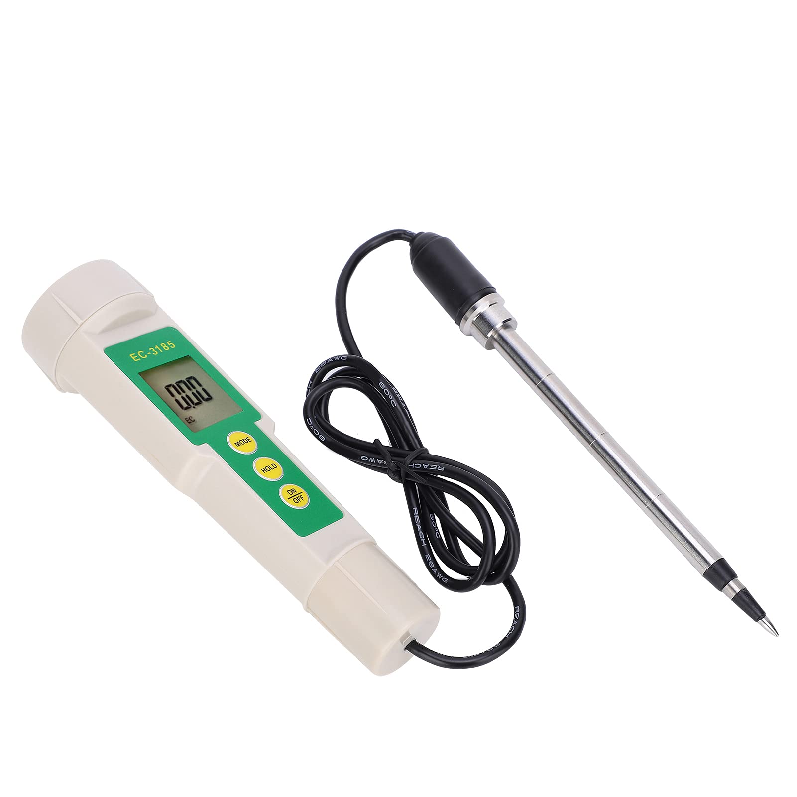 EC CF TDS 3-in-1 Tester del Suolo EC-3185 Analizzatore del Suolo Strumento per la Cura delle Piante per Giardino Orticoltura Agricoltura