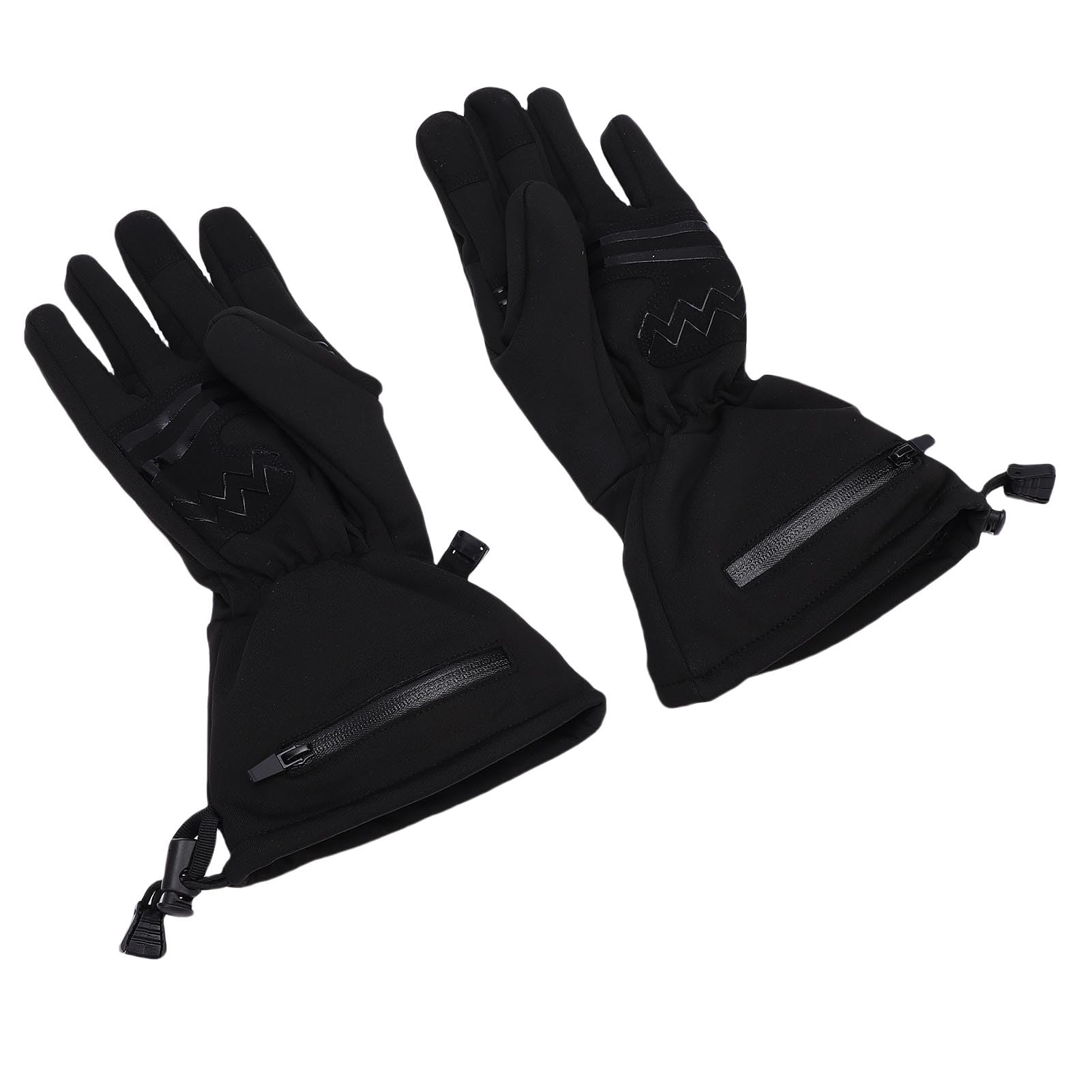 POENVFPO Térmicos con Pantalla Táctil, Manoplas Térmicas Recargables, Térmicos Eléctricos Impermeables para Esquí, Senderismo, Ciclismo con Potencia de 7,4 W