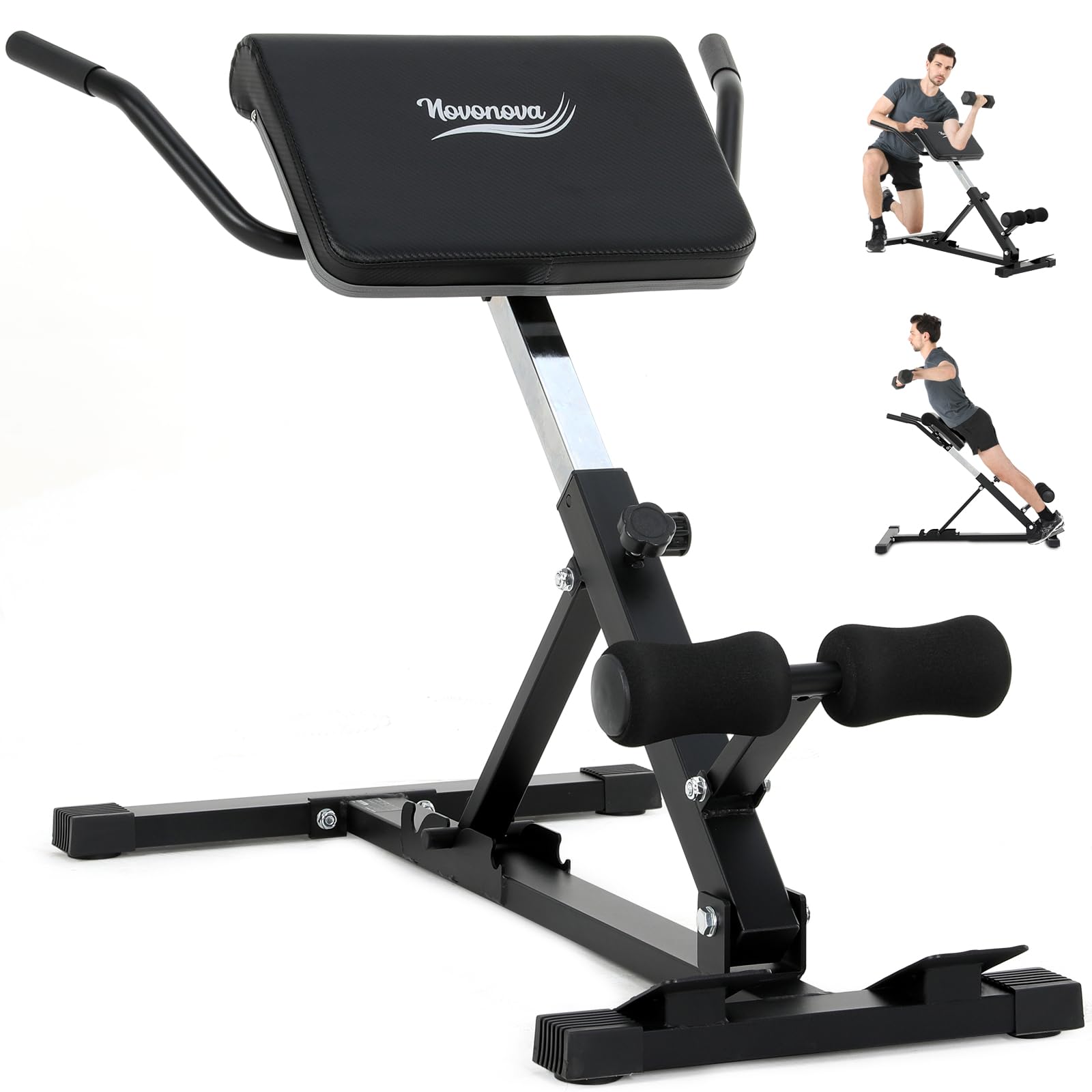 AB Crunch et Sit-Up Banc Hauteur réglable Séance Abdominal