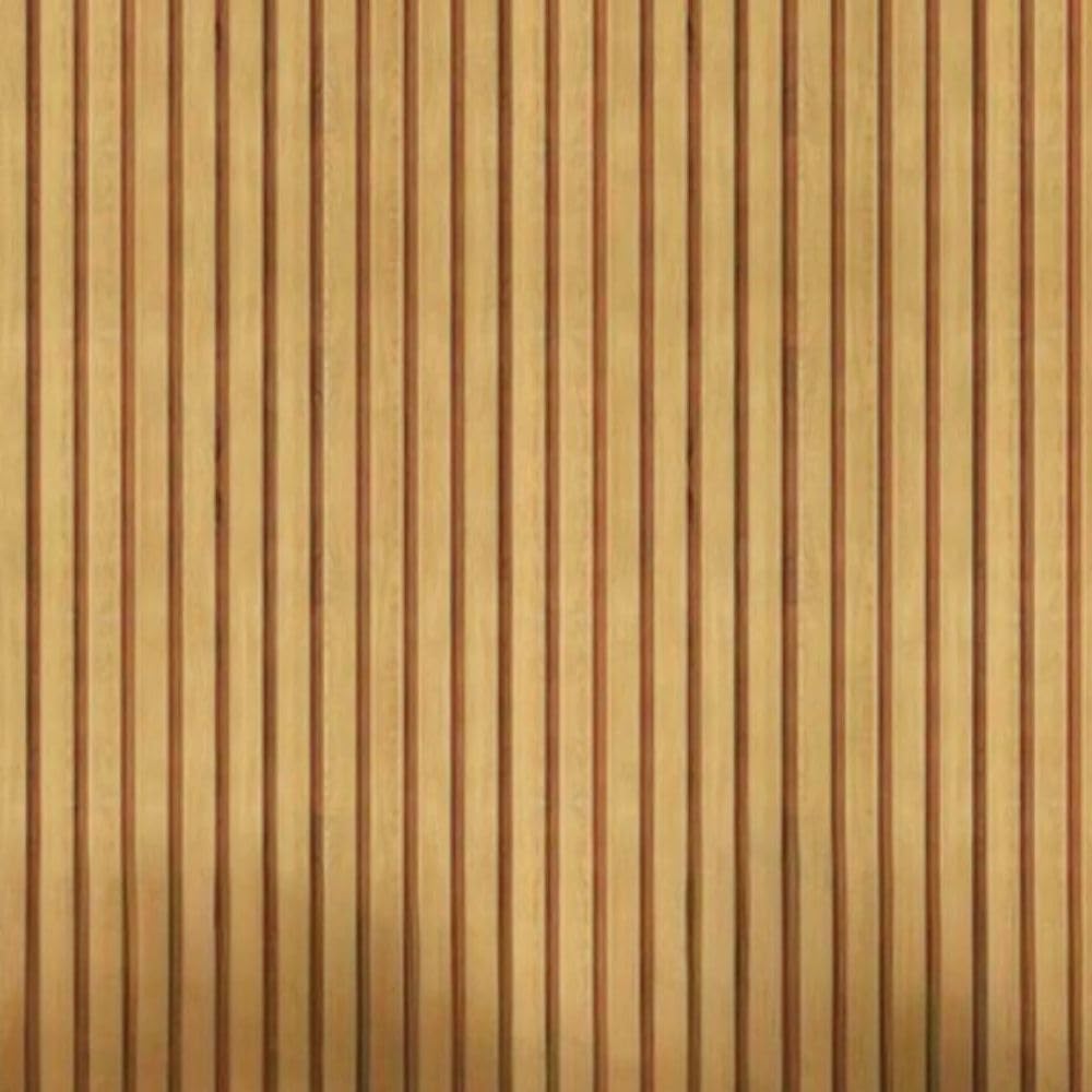 Papel de Parede Ripado Claro Autoadesivo 5m x 45cm Texturizado