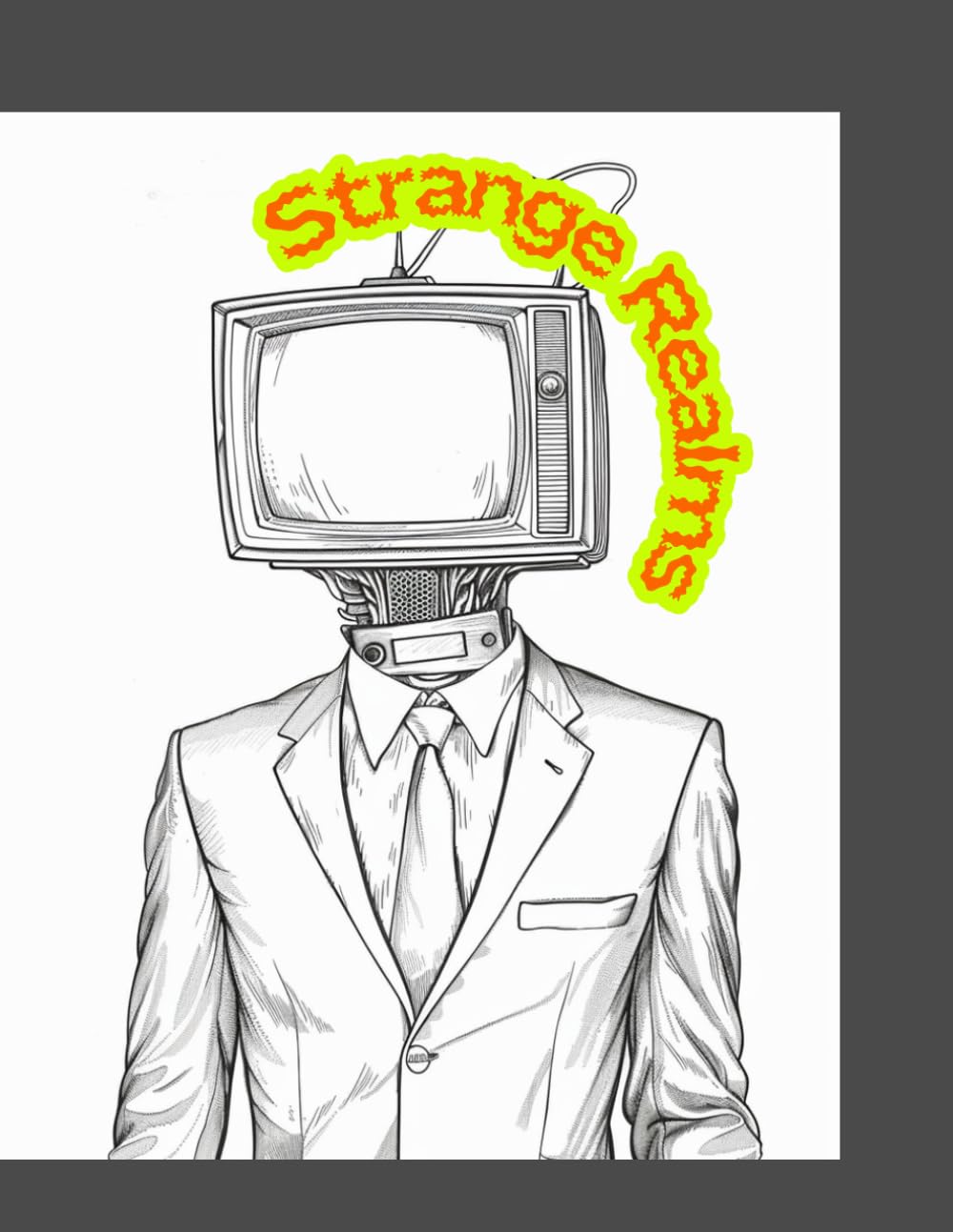 Strange Realms: A Surreal Fantasy Coloring Book of Curious Creatures and Mystical Worlds