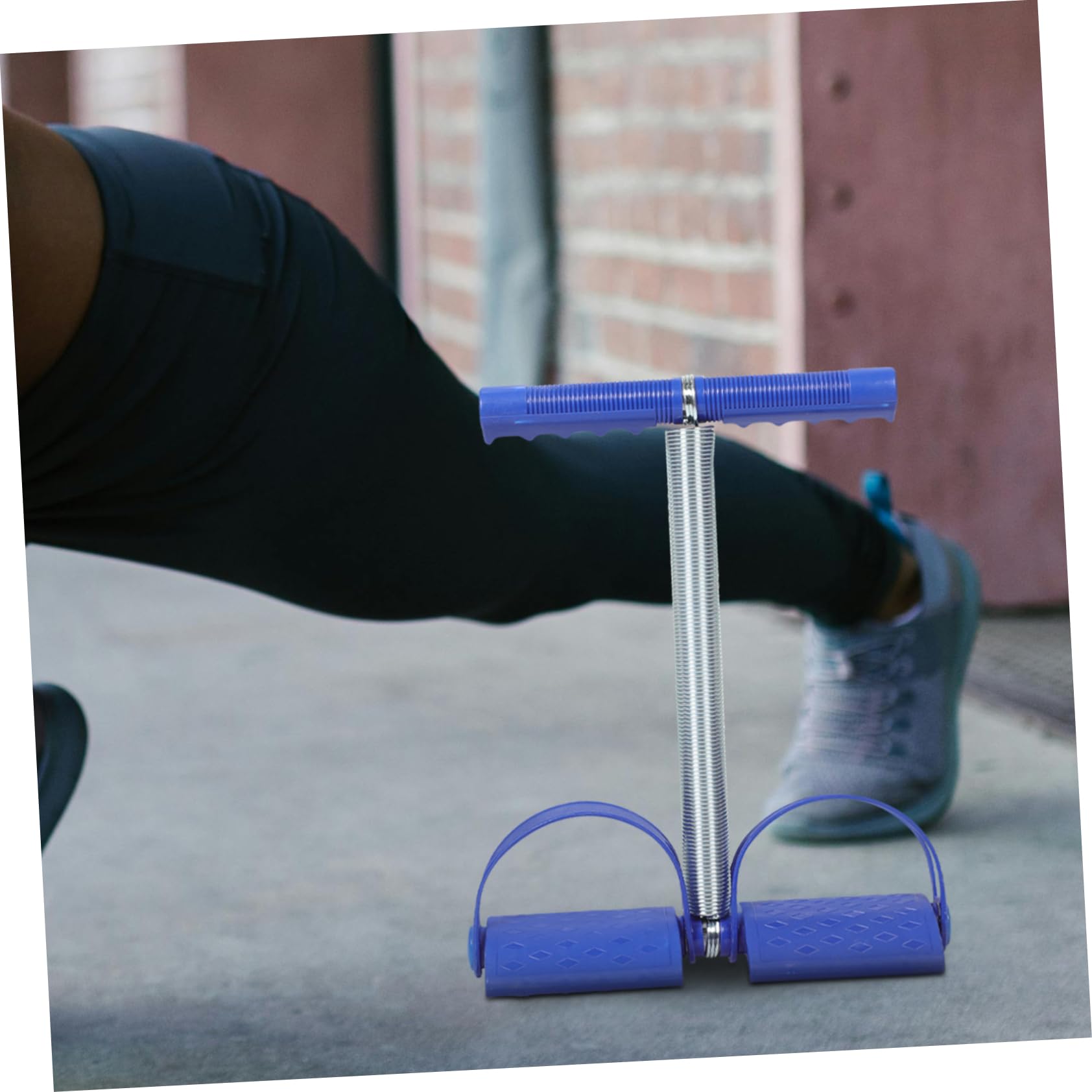 BESPORTBLE Bauchmuskeltrainer zur Bauchmuskulaturformung Blauer aus Pp Pe und Stahl mit Stabilem Design und Unterstützung Beim Aufrichten für Effektives Heimtraining