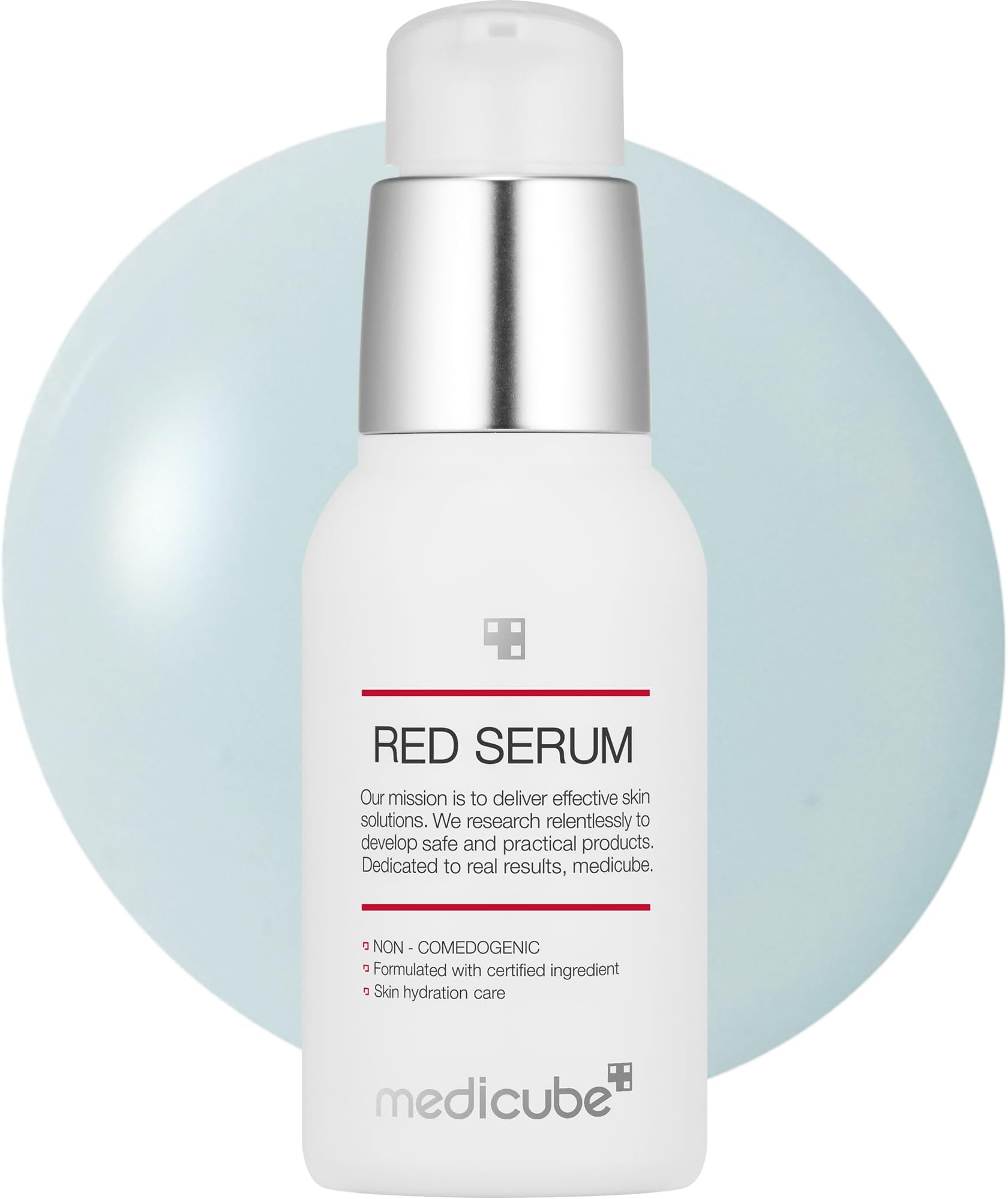 Medicube Red Serum 2.0 || Low-irritating formula for acne-prone skin | Soothing and relieving | Formulated with BHA, Niacinamide & Adenosine | Non-comedogenic | Korean skincare (1.01fl.oz.)