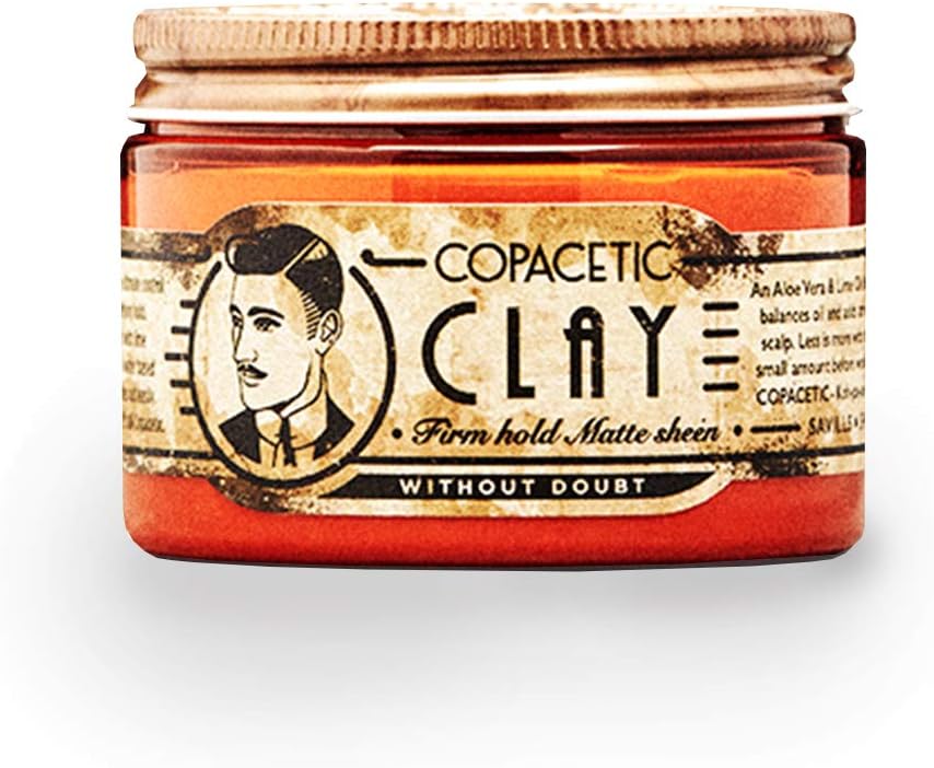 Copacetic Firm Hold Men's Hair Styling Clay Lime & Black Pepper Scent 1 x 100ml