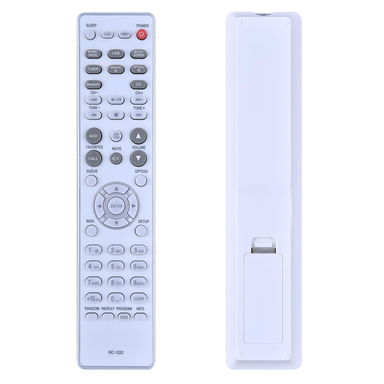 Télécommande D'origine RC-1056 Pour Denon - Sans Fil, Noire, Occasion