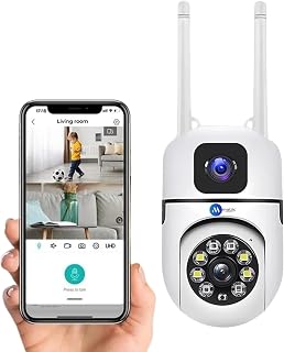 Maizic Smarthome Wi-Fi Indoor Camera 3MP HD Pan-Tilt Zoom CCTV Camera, Outdoor Indoor Security 2 Way Talk, Color Night Vis... Price In India