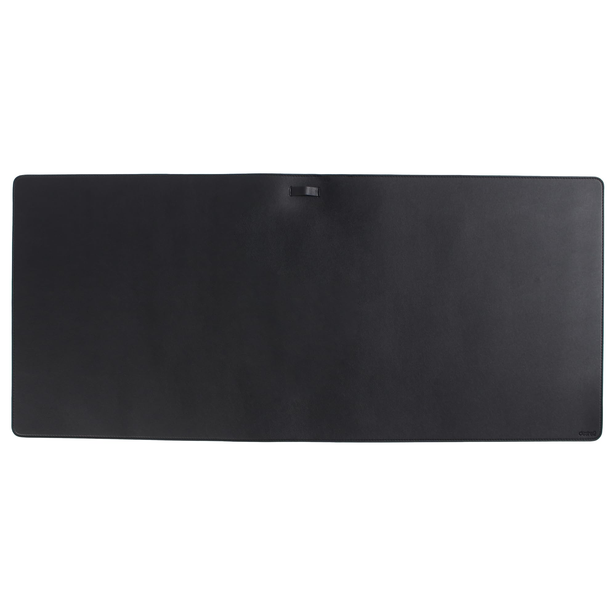 Desire2 Charcoal Prestige Desk Pad, Large Mouse Pad for Desk, Mousepad and Table Mat for Keyboard, Vegan Leather Desk Mat for Desktop and Laptops, Home Office Desk Accessories and Decor, 450mm x 900mm