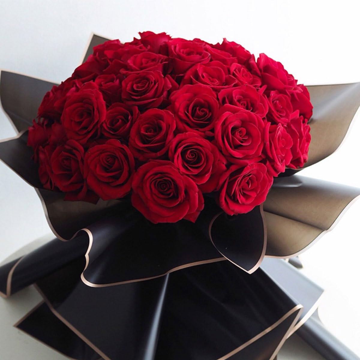 20 Feuilles De Papier Cadeau Pour Fleurs, Papier Imperméable Pour