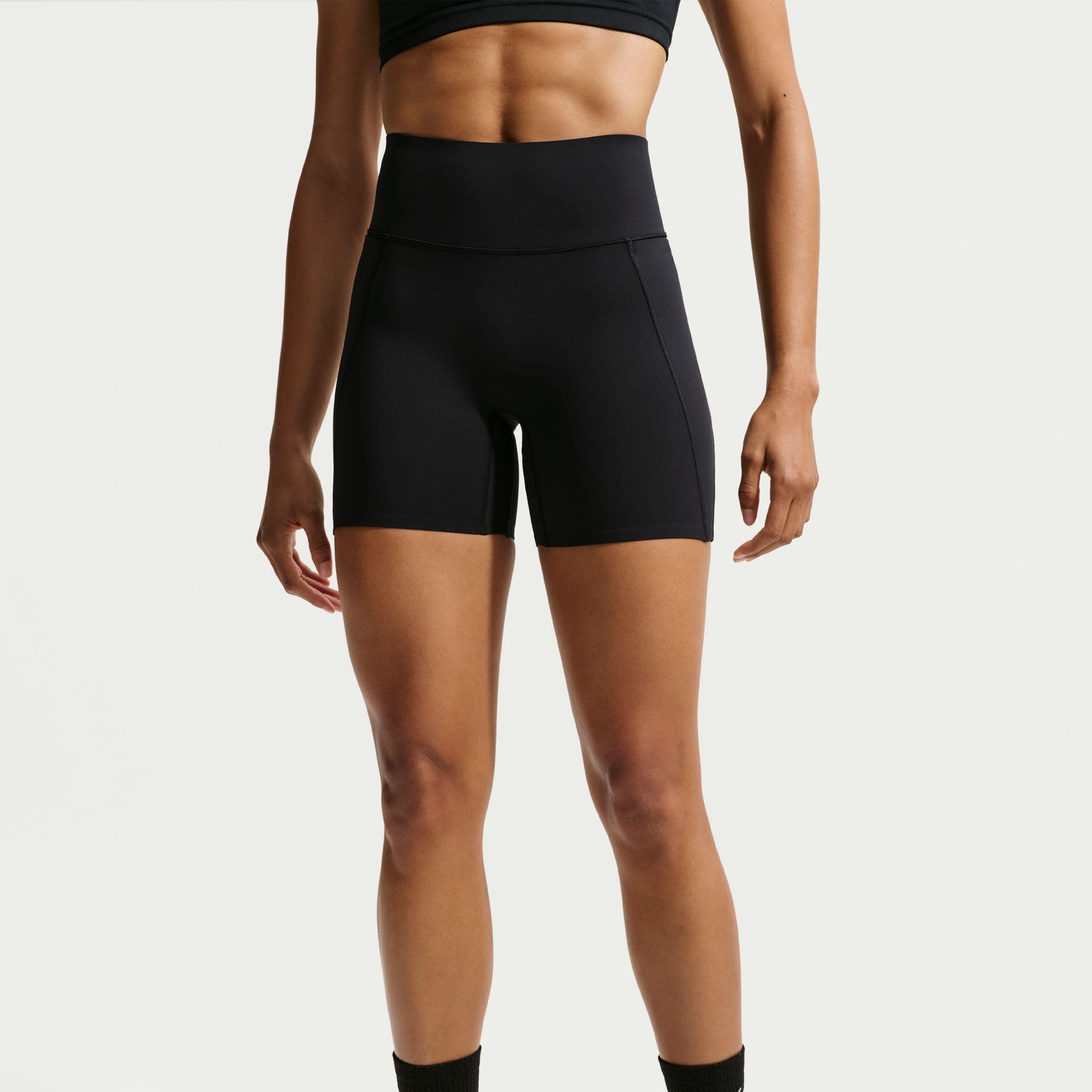 NIKE Nike Universa Bike Shorts Mit Taschen, Mittlerem Halt Und Hohem Bund Für Damen (Ca. 12,7 Cm) - Shorty Kobiety