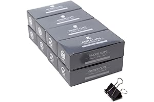 U Brands Binder Clips 1.25 Inch