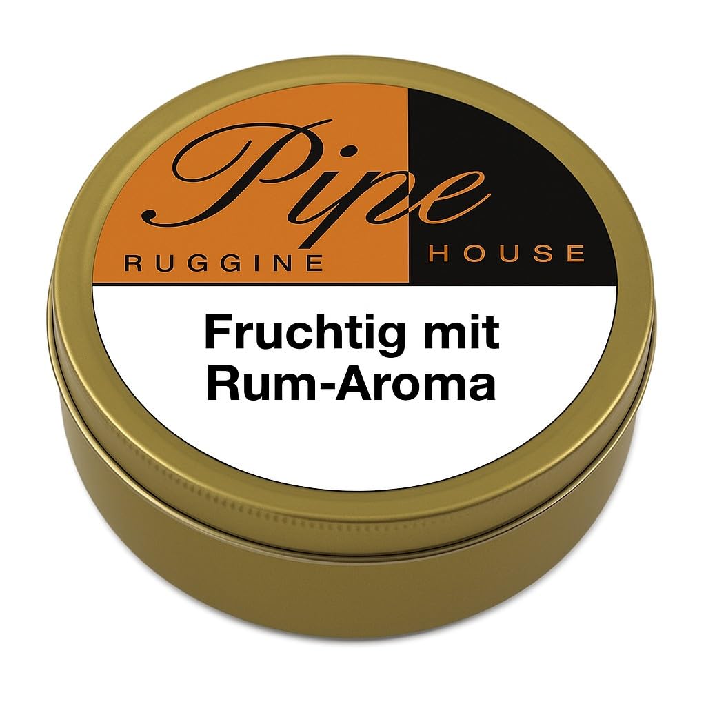 Süße Mischung mit Rum-Aroma 50 g – Ruggine - Harmonische Pipe House Komposition mit karibischem Flair