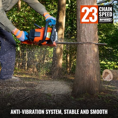 NovorikX 50CC Gas Chainsaw 20