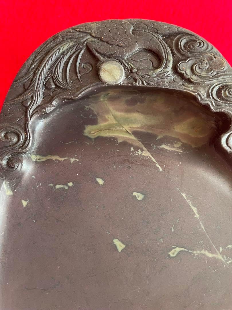 書道 端渓硯 硯 中国 書道用具 唐硯 1980年代