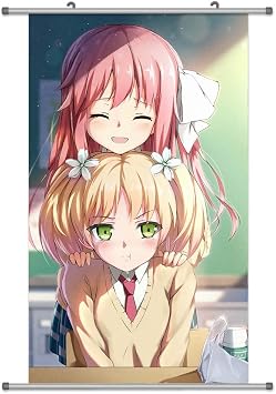 A Wide Variety of Sakura Trick Anime Characters Wall Scroll Hanging Decor Sonoda Yuu & Takayama Haruka 6