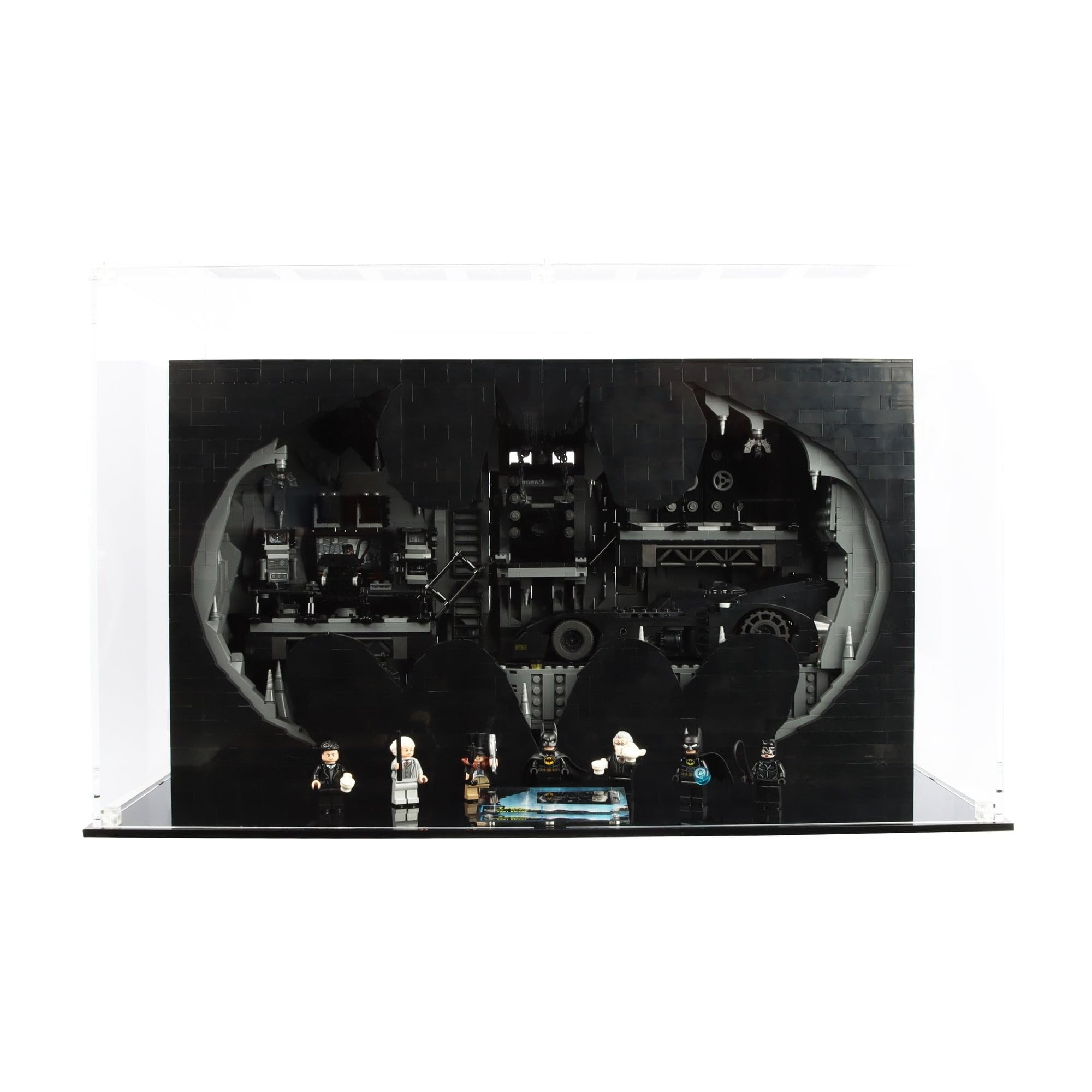 Display Case compatible with LEGO 76252 Batcave – Shadow Box