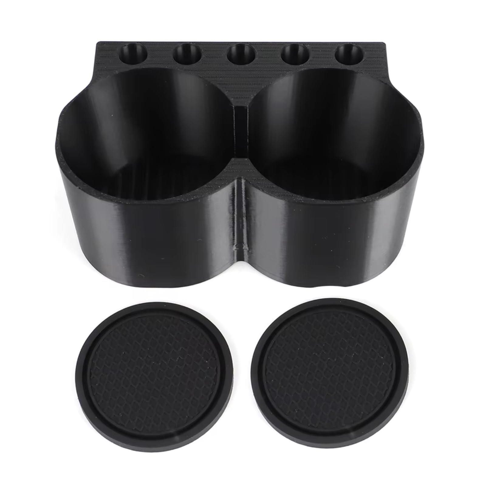 Auto Innenraum Zubehör Compatibile Con Per FX50 2009 2010 2011 2012 2013 QX70 2014 Auto Doppia Console Portabicchieri Kit Accessori 684311CA0A