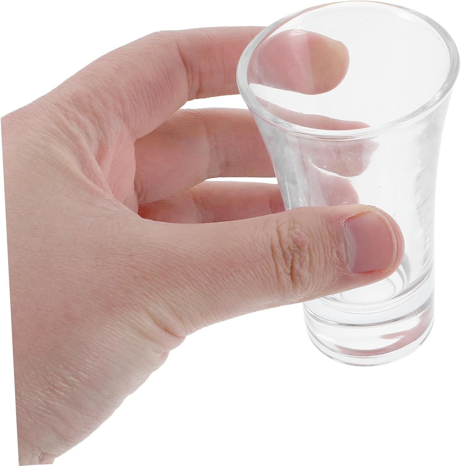 Cabilock 12pcs Glass Communion Cups Elegant Tasting Cups for Church Services Glass for Religious Ceremonies Suitable for Communion Trays and Chapels