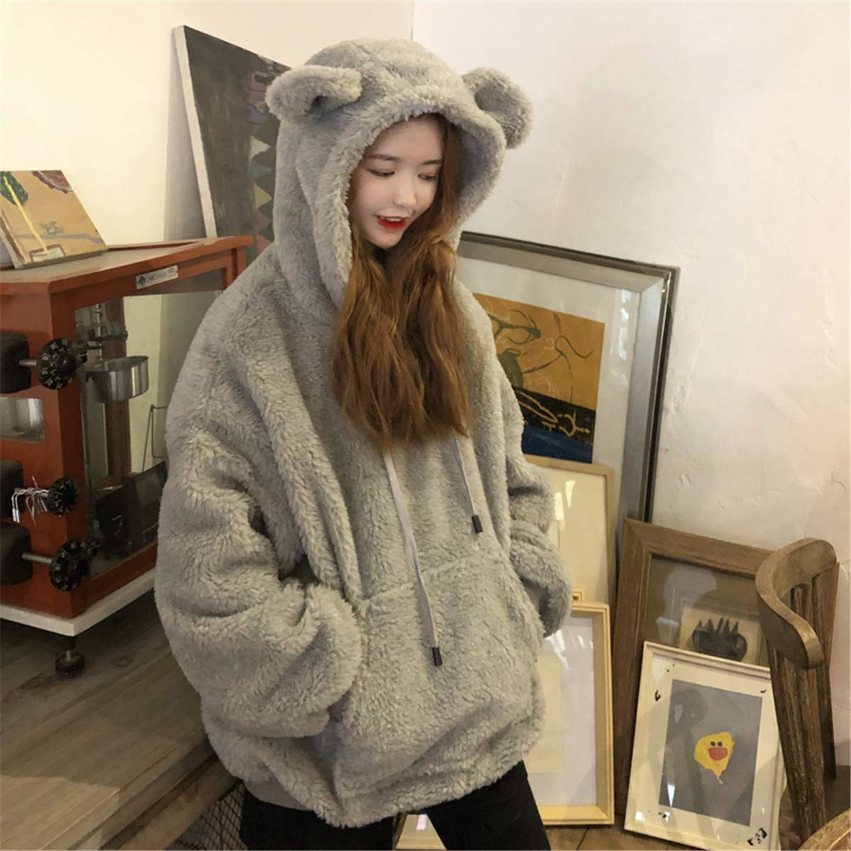 パーカー ファーブルゾン オーバーサイズ セール Cyber Design Fur 