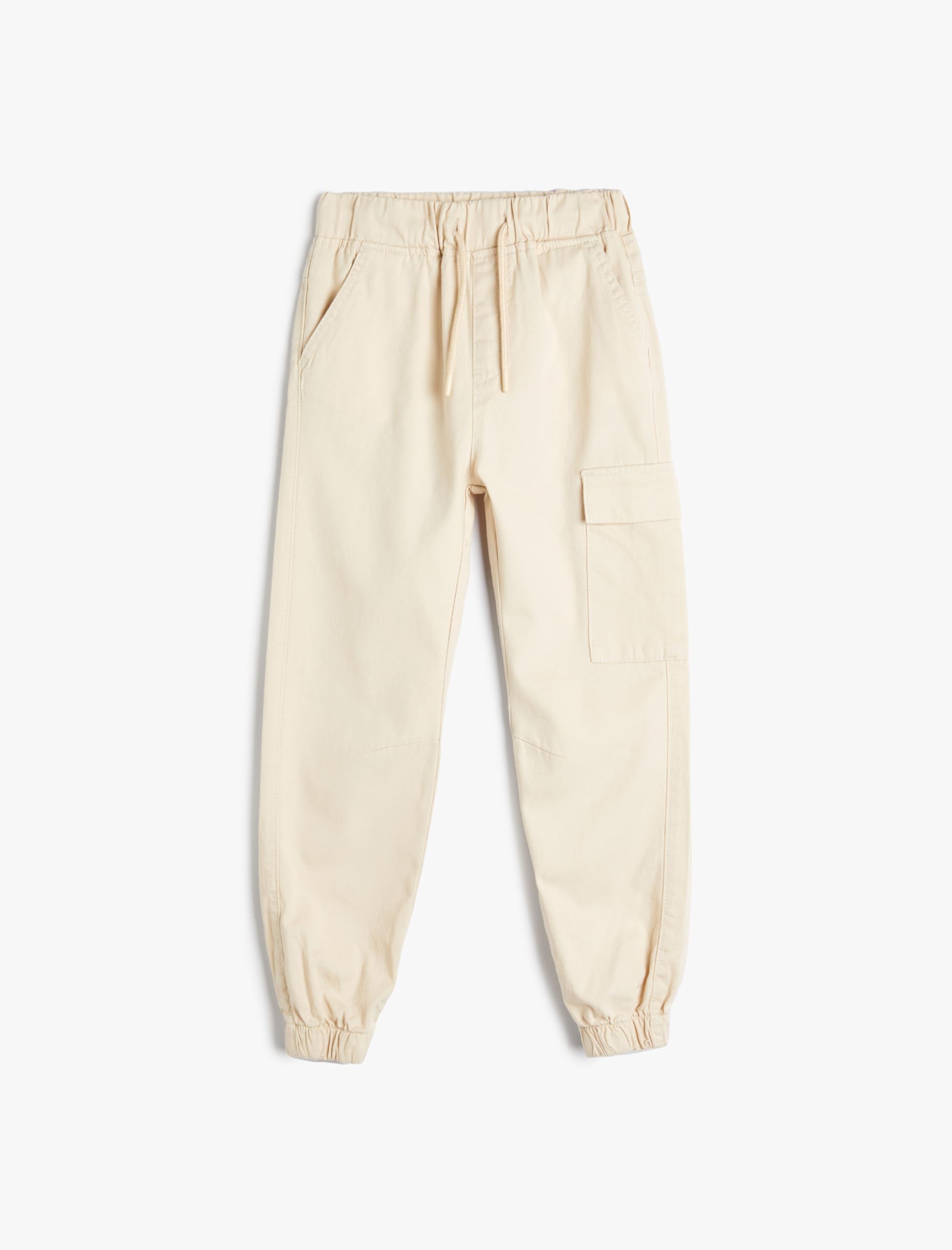 Kargo Jogger Pantolon Cepli Beli Bağlamalı