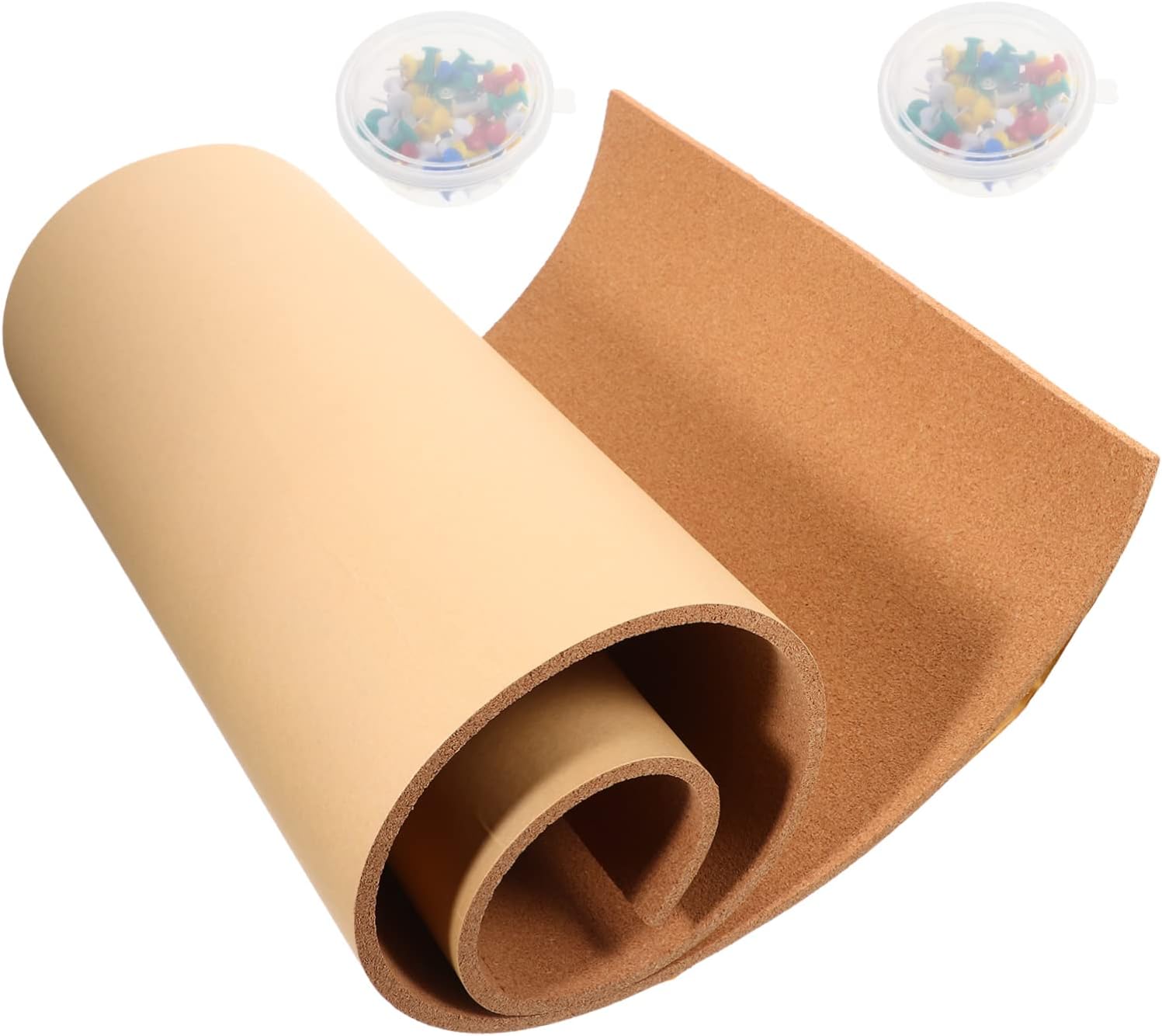 Self-Adhesive Cork Photo Board DIY Message Board for Home Office Classroom Versatile Wall Decor with Cork Material Easy Installation and Long-Lasting Use