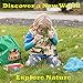 OzBSP Kids Outdoor Adventure Kit. Kids Explorer Kit. Nature Exploration Toy for Boys Girls. Bug Catching Pack. Safari Vest & Hat Costume, Binoculars