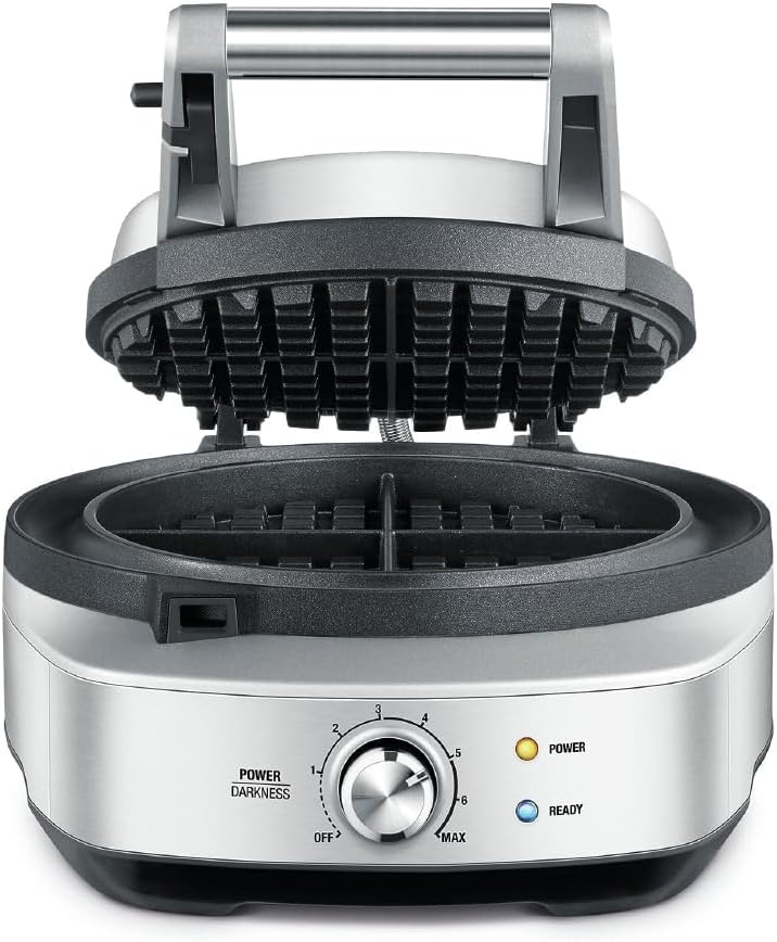 Sage - The No-Mess Belgian Waffle Maker with 7 Shade Settings - UAE Version, 2 Year Manufacturer Warranty