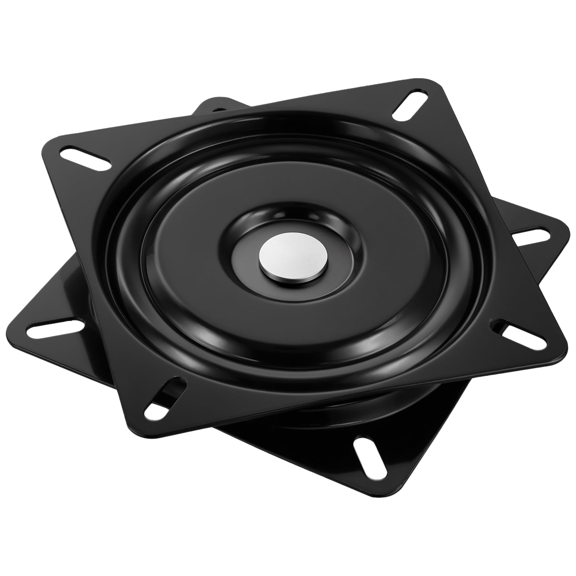 SOUJAP Seat Swivel Plate for Chair, 6 Inch, Ball Bearing Turntable, Bar Stool Base, Boat Seat, 15.5x2.25 cm, 1 Piece