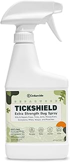 Tickshield Extra-Strength Bug Spray | Our Original Formula with an Extra Kick | for People, Gear, & Animals Over 20 Lbs (Pint)