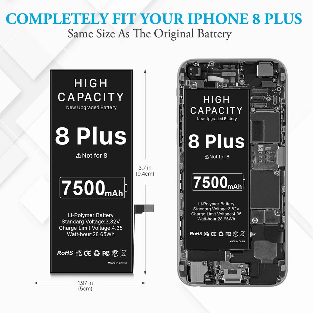 iPhone8plus バッテリー98% iPhone 8 Plus OEM Battery Replacement Original Apple Battery
